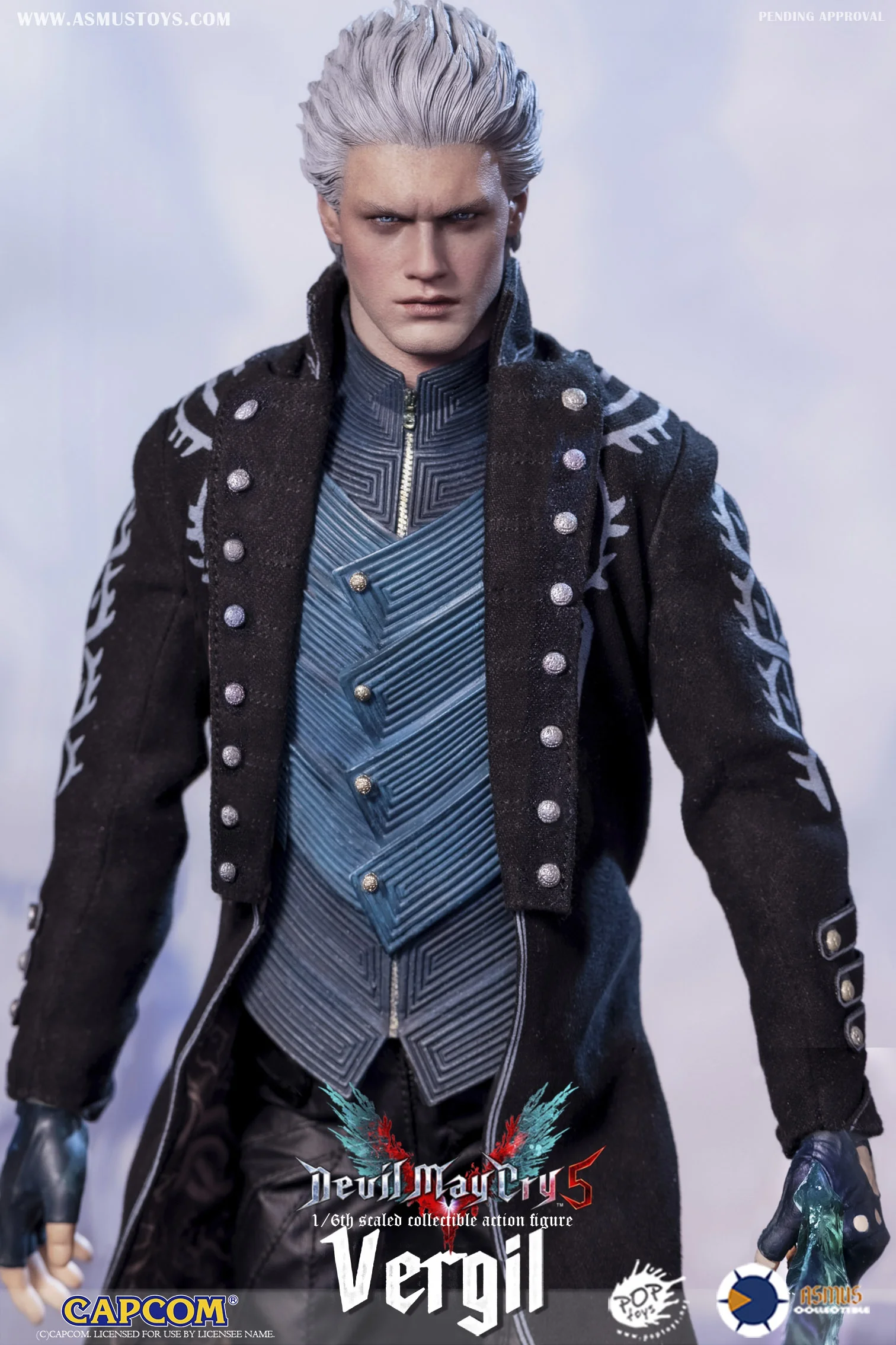 Devil May Cry 5 1/6 Vergil Deluxe Version DMC500LUX Action Figure -ASMUS TOYS