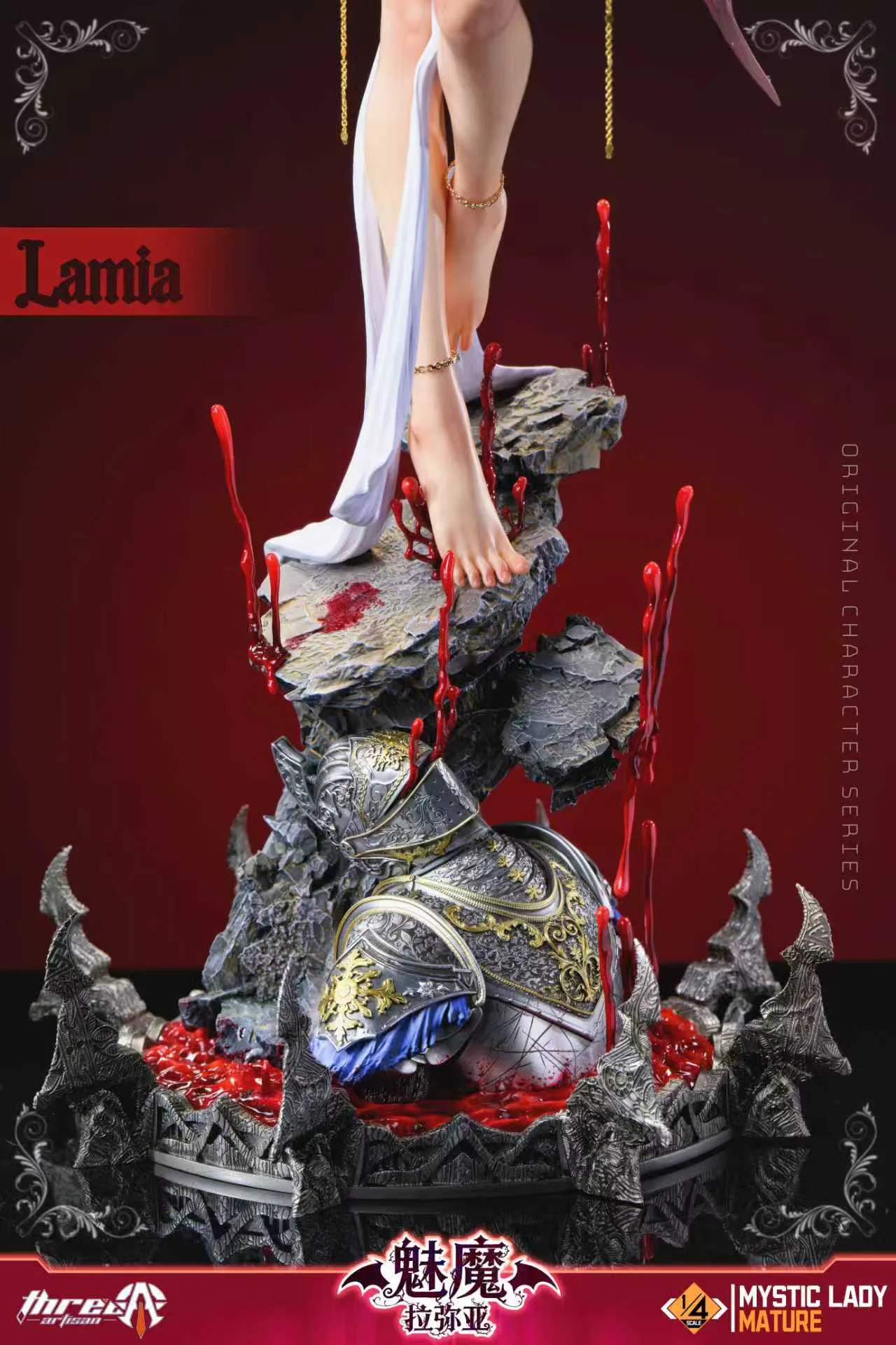 Three Artisan Studio - MYSTIC LADY MATURE Series No. 1 Lamia Statue Licensed