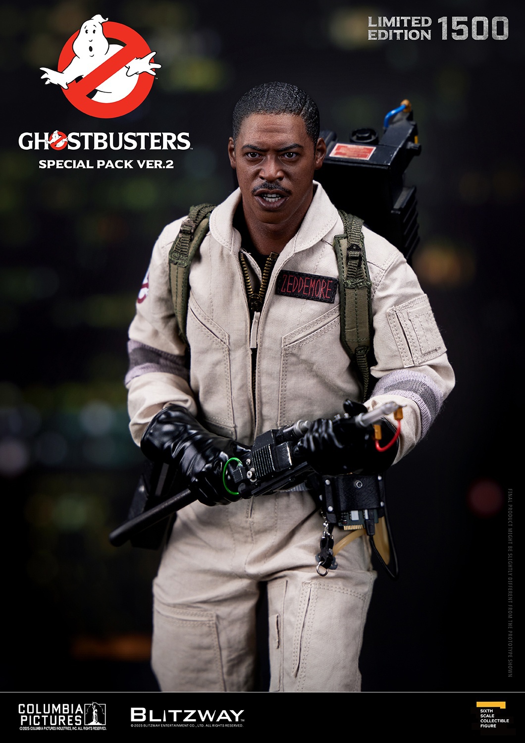 Ghostbusters Spengler Stantz Venkman Zeddemore 1/6 Scale Action Figure (Licensed)-BLITZWAY