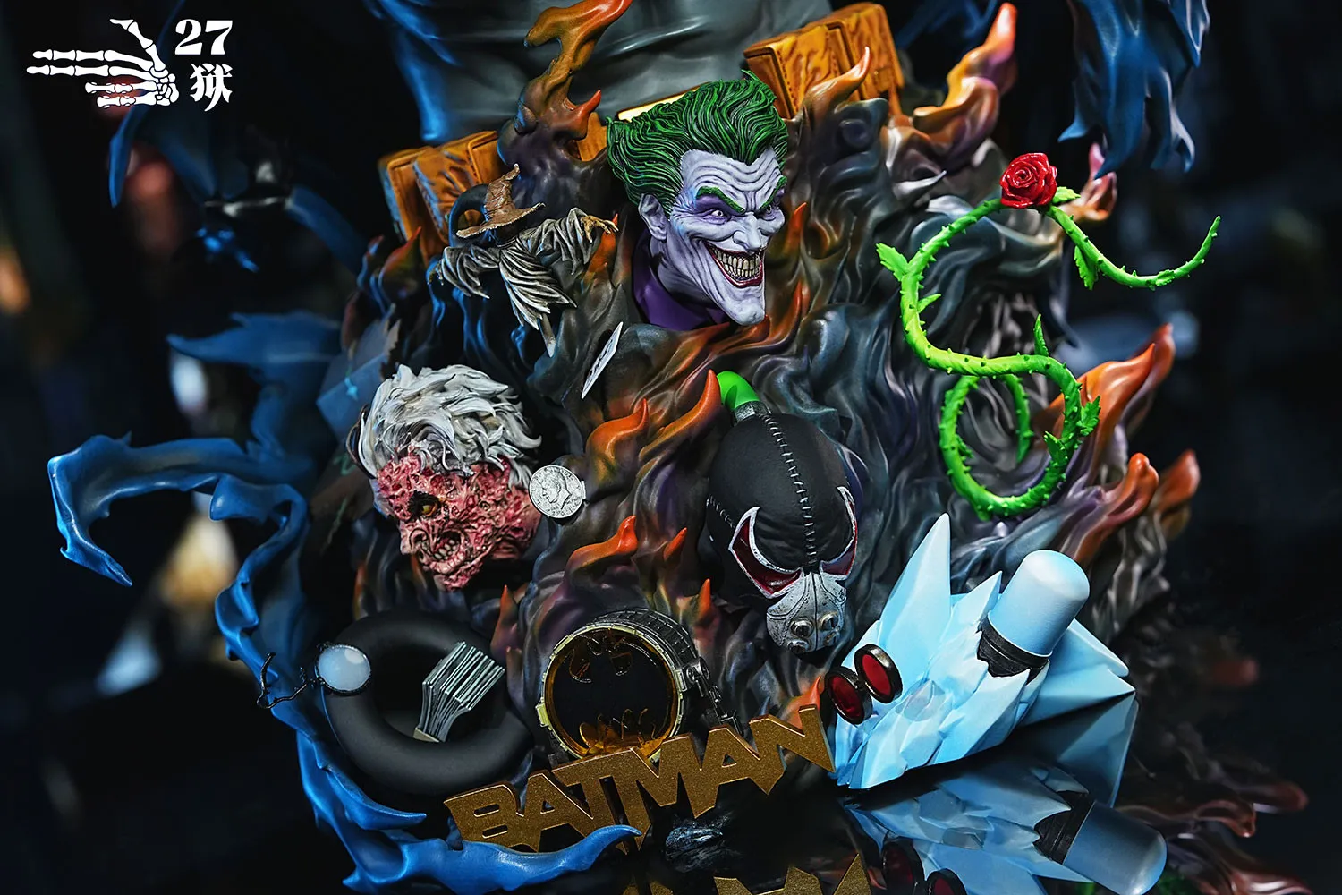 27abyss Studio - Batman Bust DC Comics Statue