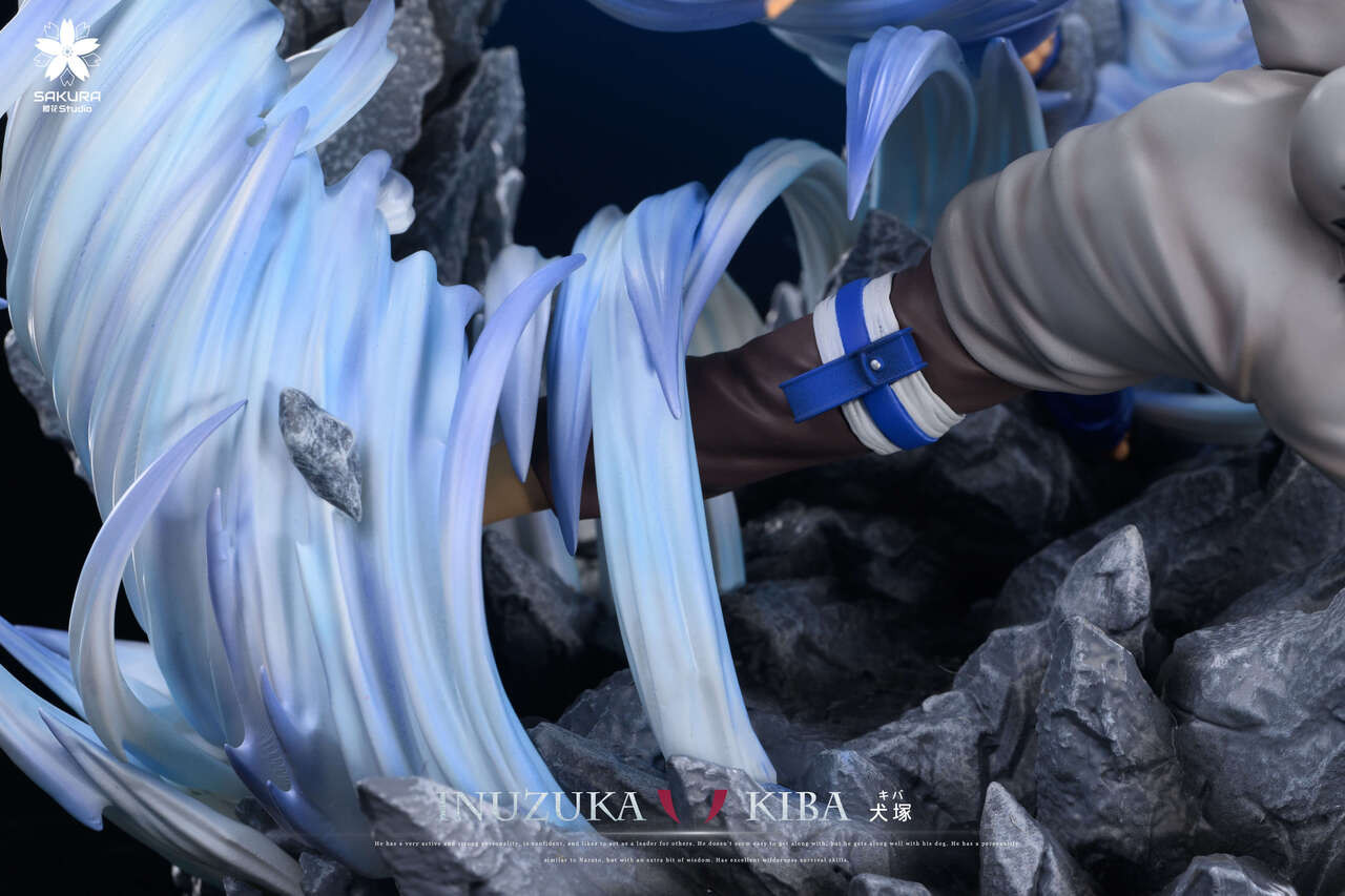 Naruto Light Statue Resonance Series 13th Series Inuzuka Kibaa Statue(GK)-SAKURA Studio