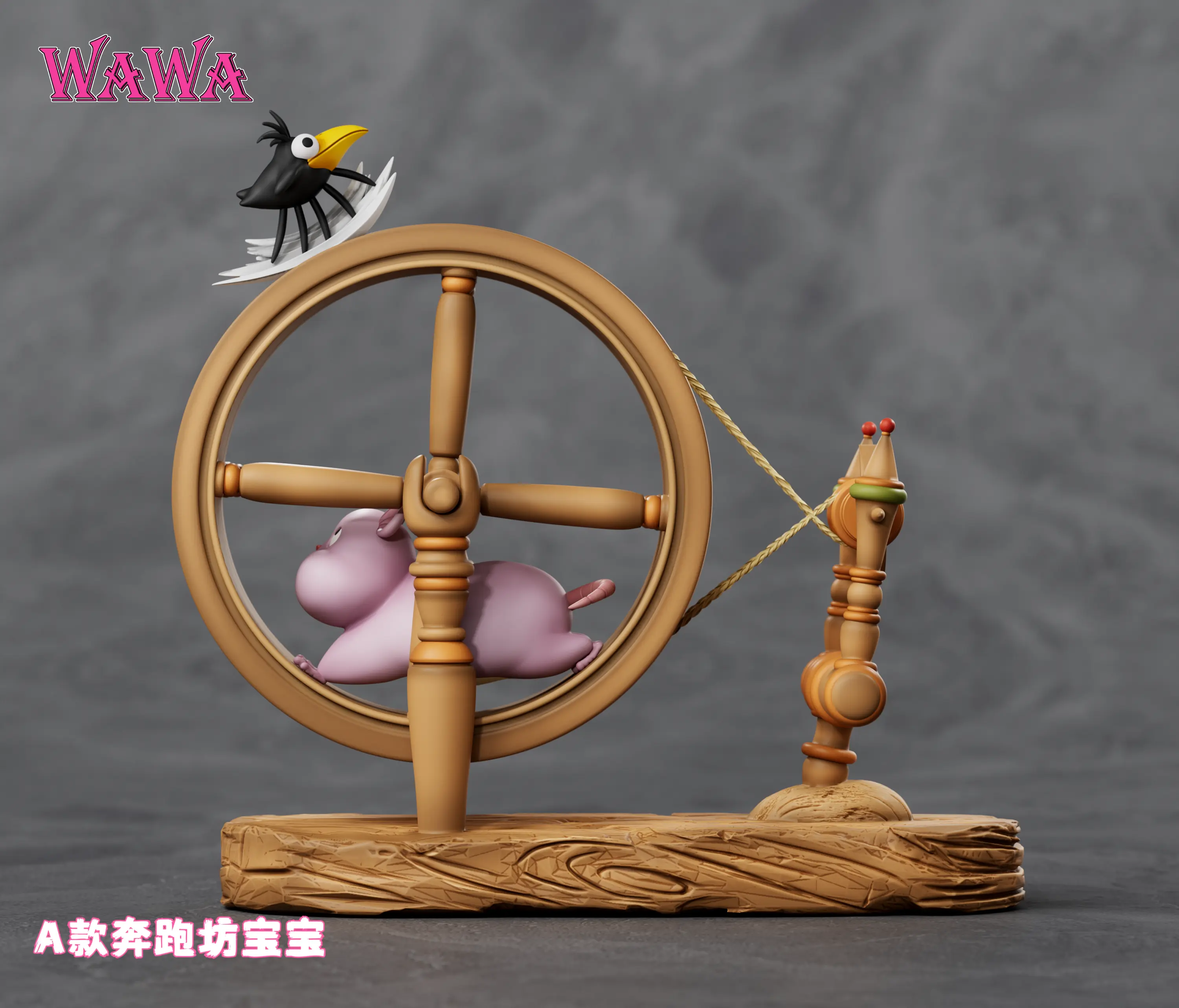 WAWA Studio - Spirited Away Running Boh Statue(GK)