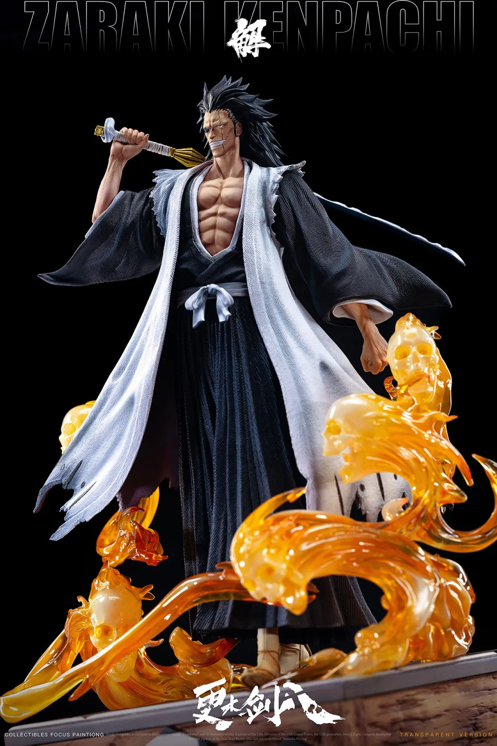 Bleach Zaraki Kenpachi Statue (GK) -Jie Studio 