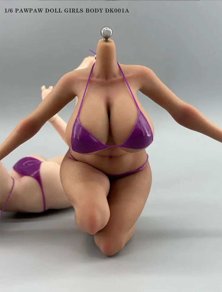 PAWPAW DOLL - DK001A 1/6 Removable Feet Silicone Female Blank Body (Licensed) Statue(GK) 