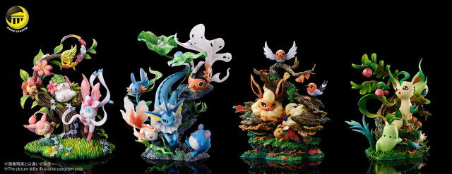Moon Shadow Studio - Leafeon Group Statue(GK) 