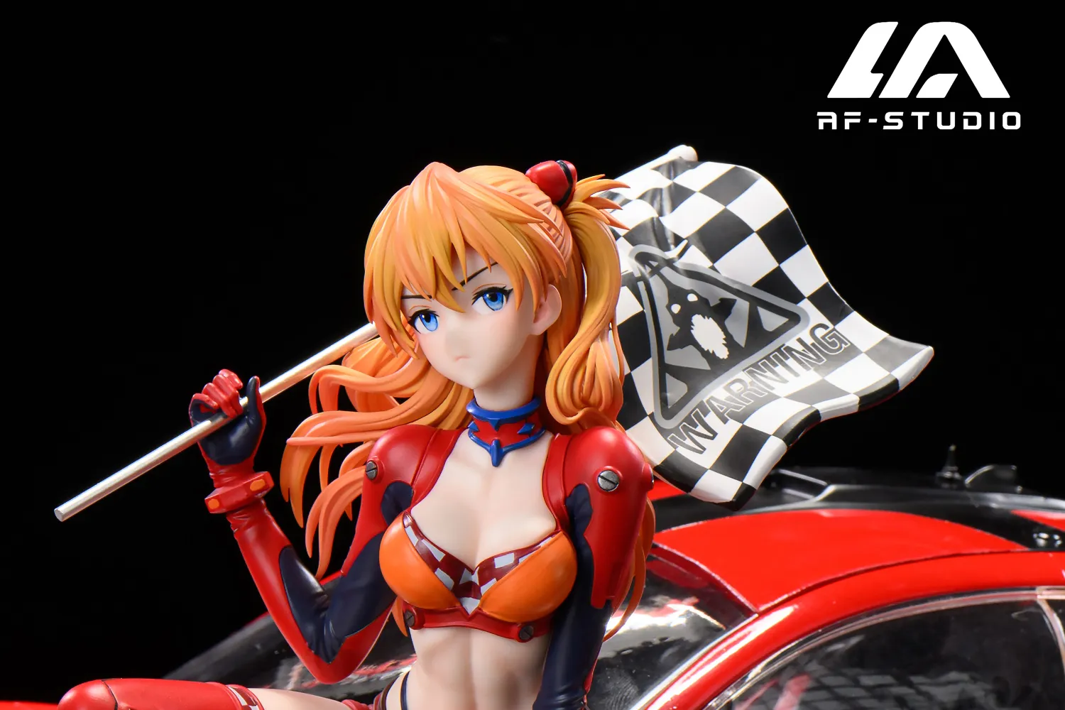 AF Studio - Soryu Asuka Langley McLaren Sports Car Neon Genesis Evangelion Statue