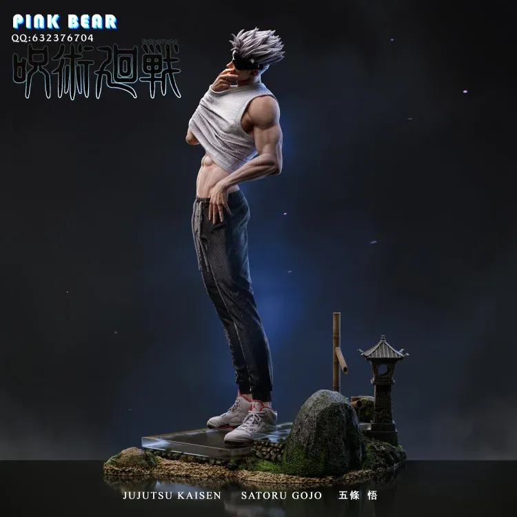 Jujutsu Kaisen Jujutsu Seafood Gojo Satoru Statue GK (Adults 18+)，PINK BEAR STUDIO，In Stock