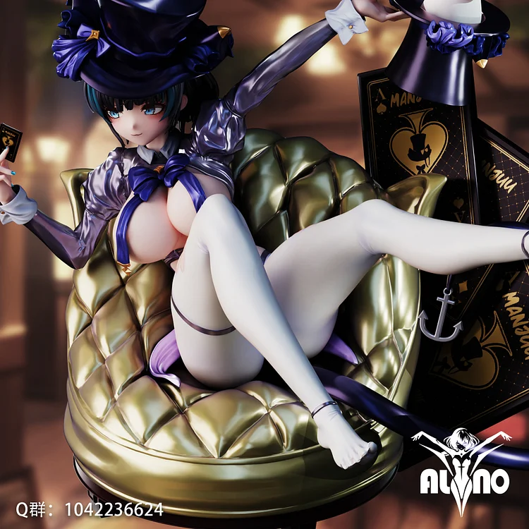 Azur Lane Erotic Magic Cheshire Cat 1/6 Statue (GK)-Alyno Studio Pre-sale