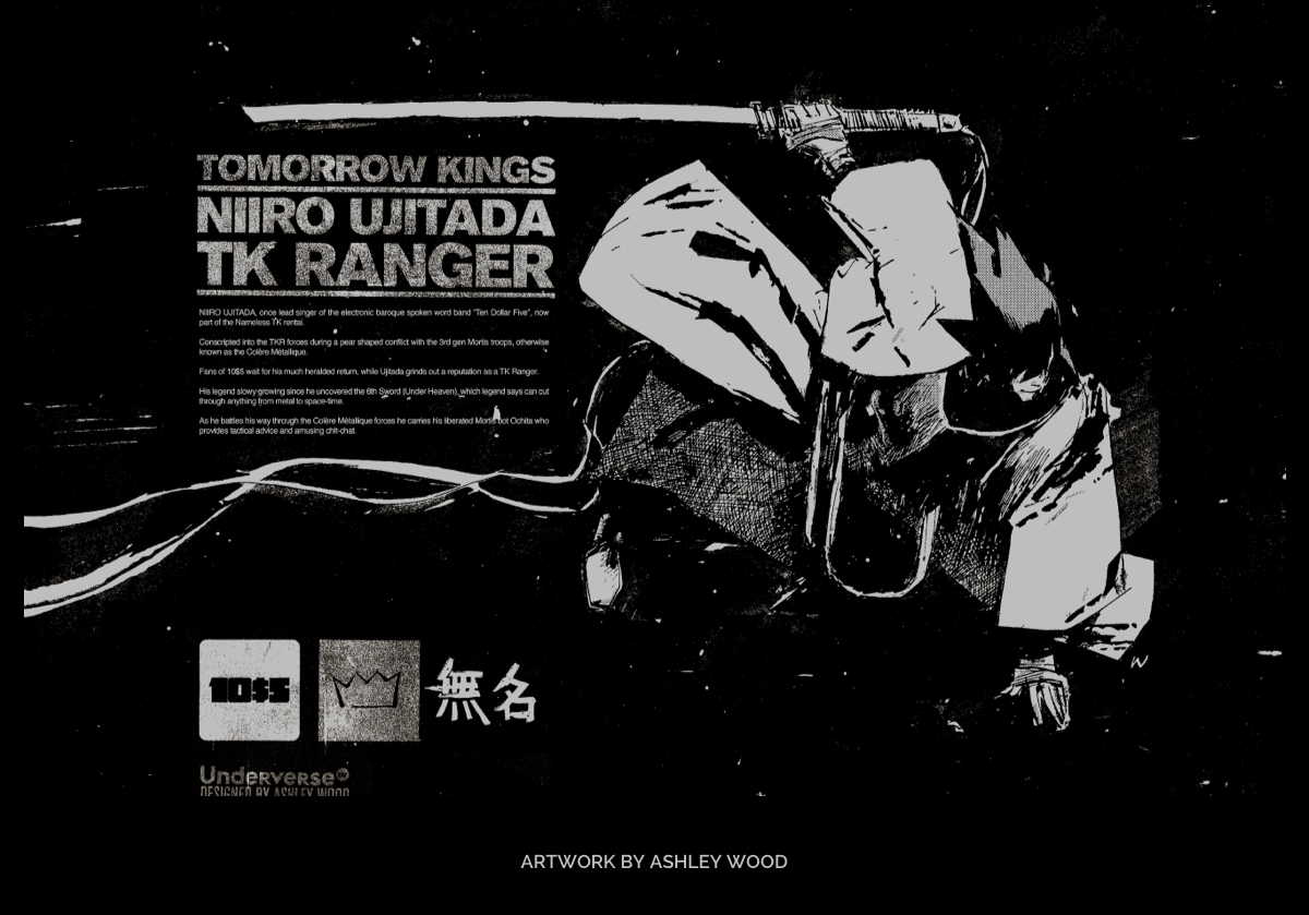 TK RANGER Niiro Ujitada (Licensed) Statue (GK) -UNDERVERSE 