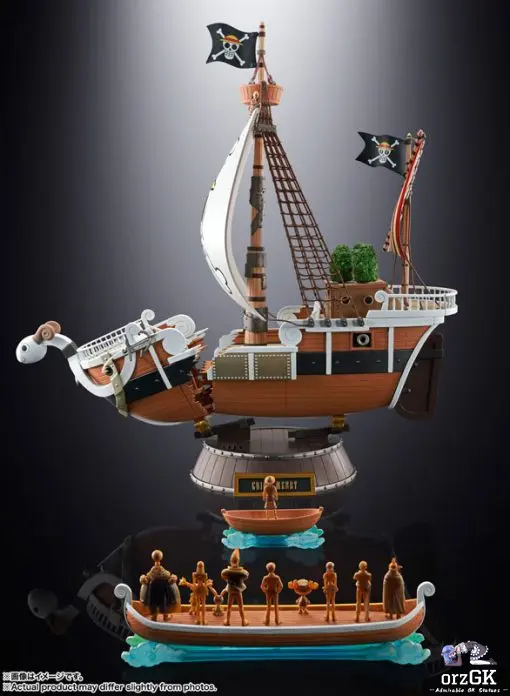 BANDAI SPIRITS - Chogokin Going Merry - ONE PIECE Anime 25th Anniversary Memorial edition- "ONE PIECE" Statue (Licensed)