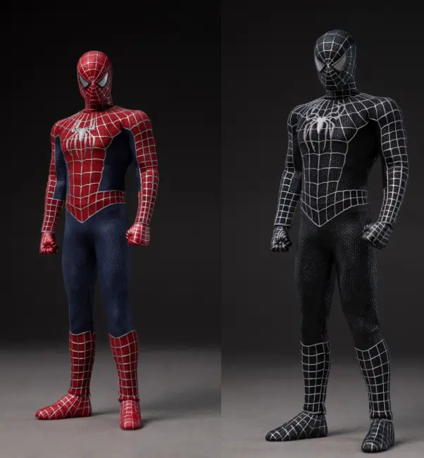 WLT Studio - Marvel 1/12 Spider Man Cloth Action Figure WLT04 WLT05 Statue(GK) 