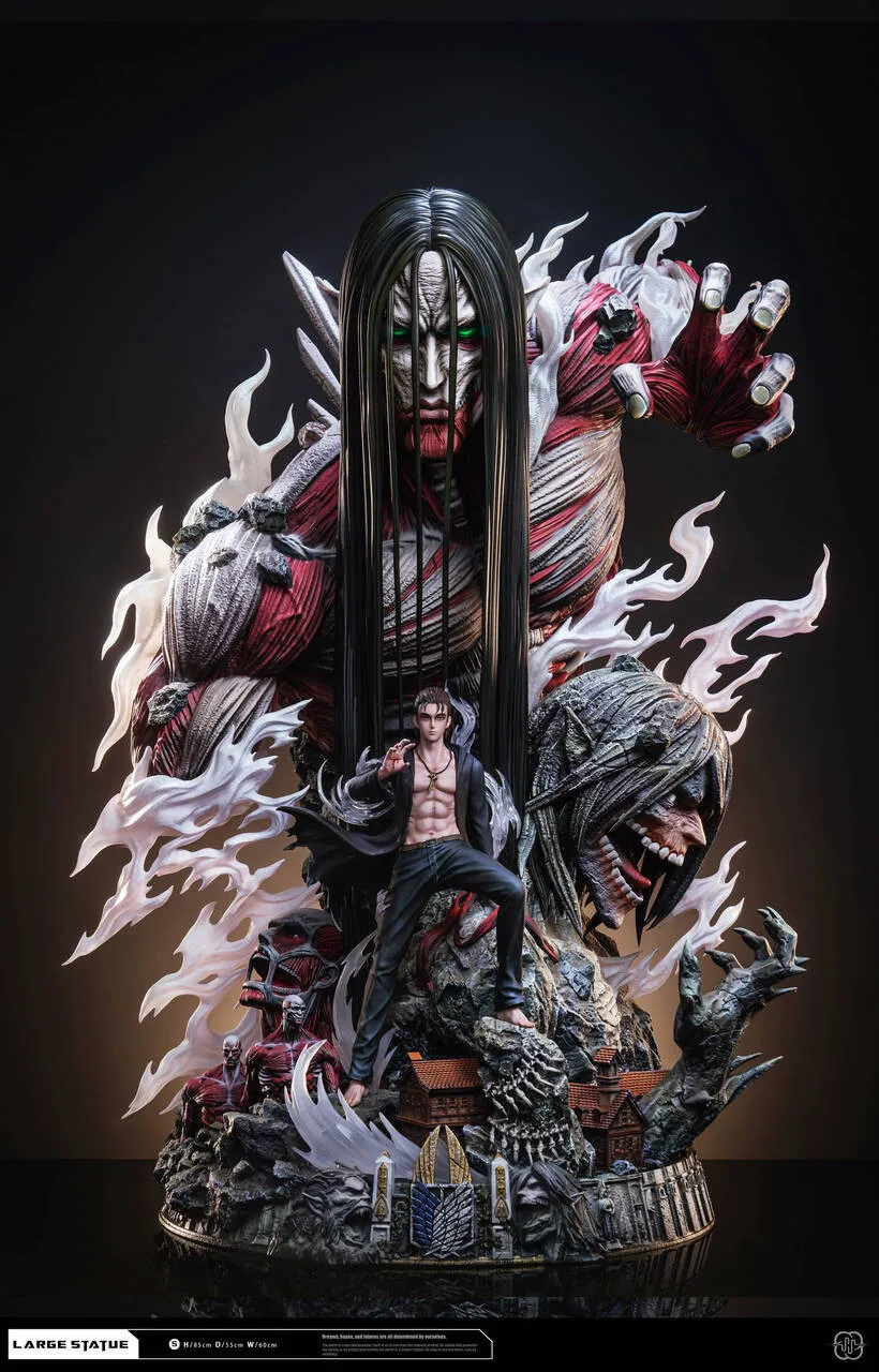 Attack on Titan Eren Jaeger Statue(GK) -Hertz Studio
