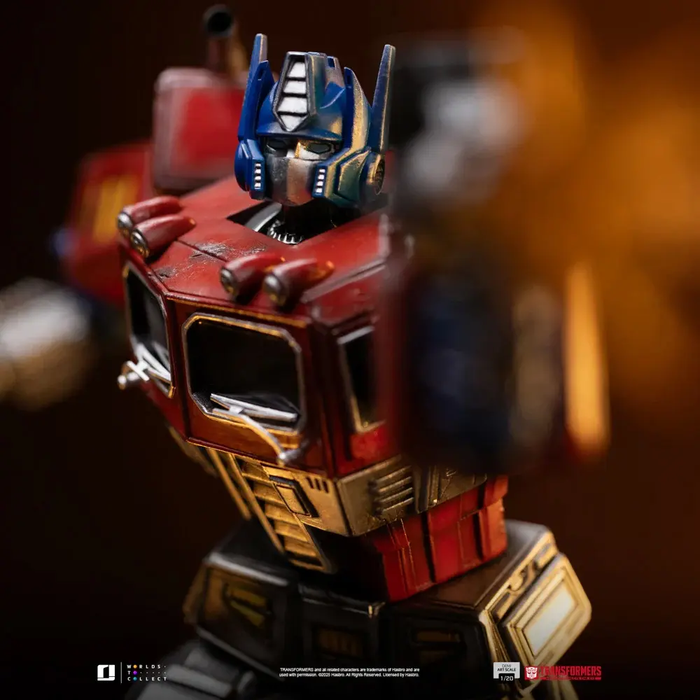Iron Studio - Statue Optimus Prime - Transformers - Demi Scale 1/20 HASBR126525-20 (Licensed) Statue(GK)