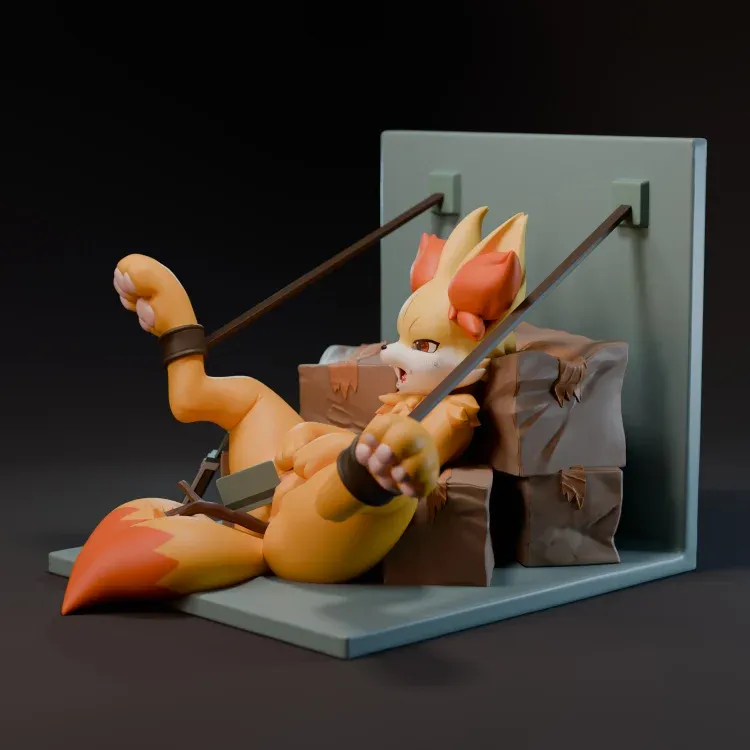 Pokemon Fennekin Statue(GK) (Adult 18+)  - Spirit Demon Studio 