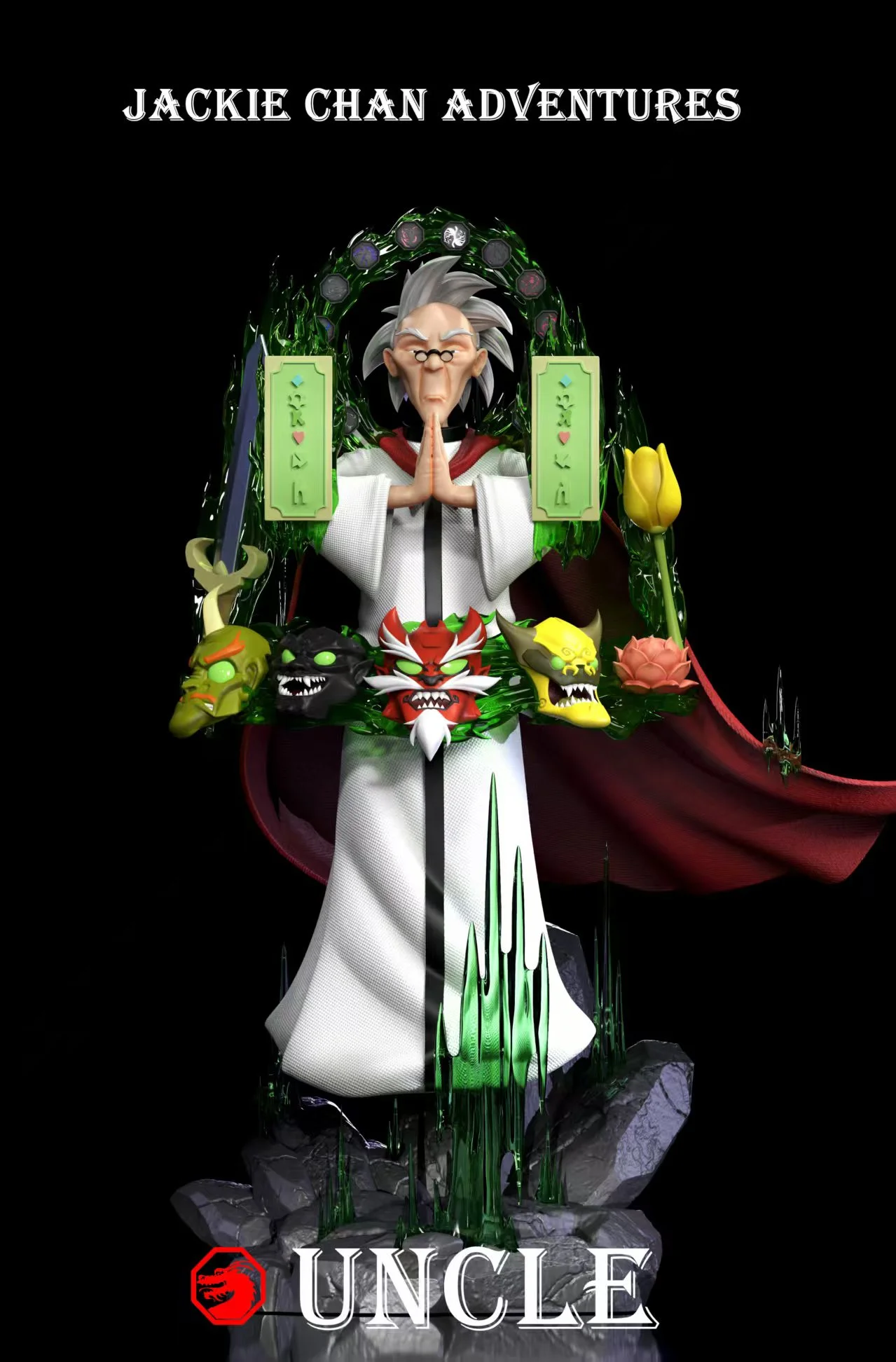 ShengZhu Studio-Jackie Chan Adventures Uncle Statue(GK)
