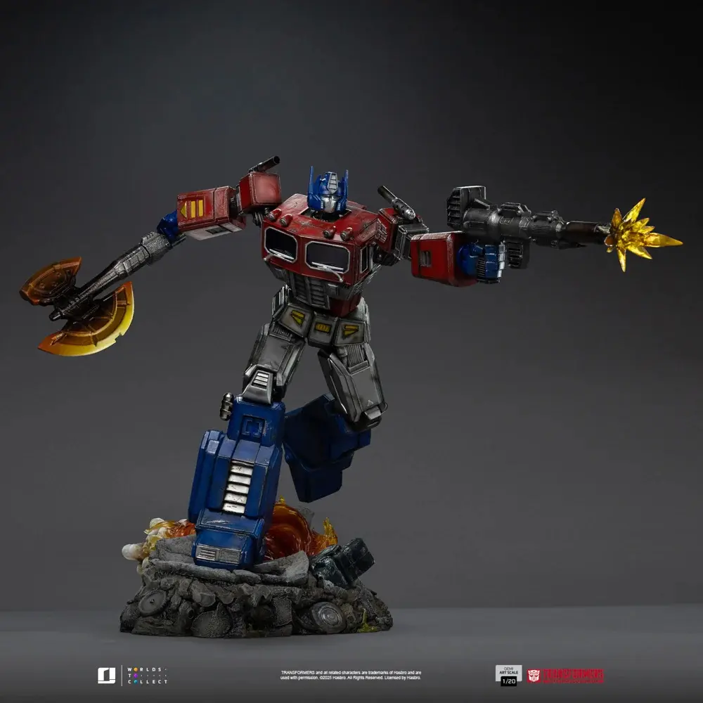 Iron Studio - Statue Optimus Prime - Transformers - Demi Scale 1/20 HASBR126525-20 (Licensed) Statue(GK)