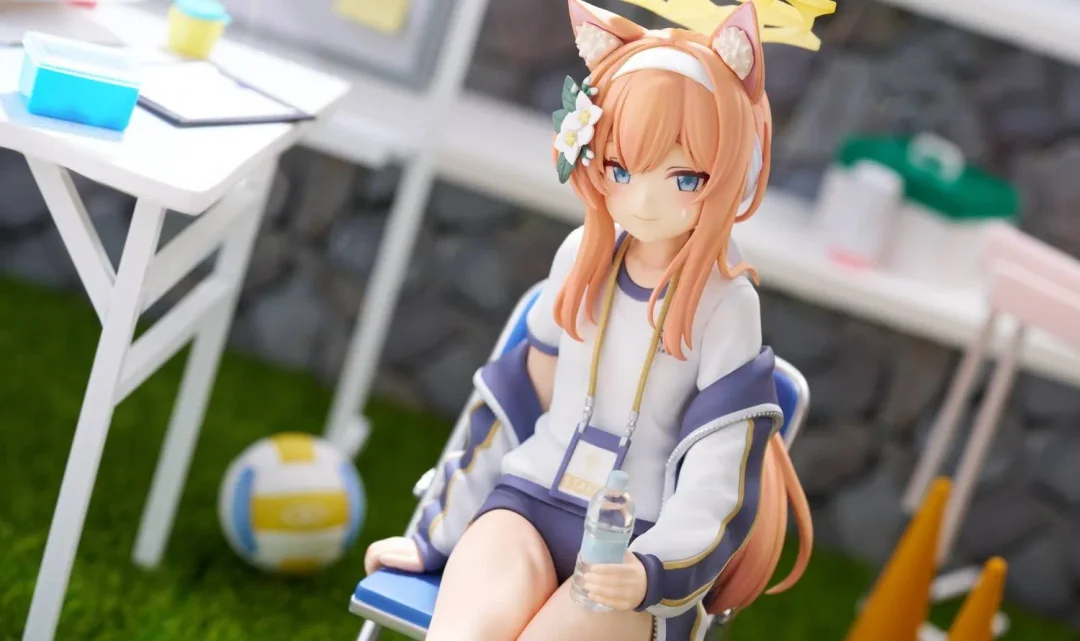 Blue Archive Memorial Lobby Gym Ver. Iochi Mari Statue (GK) - Good Smile Company