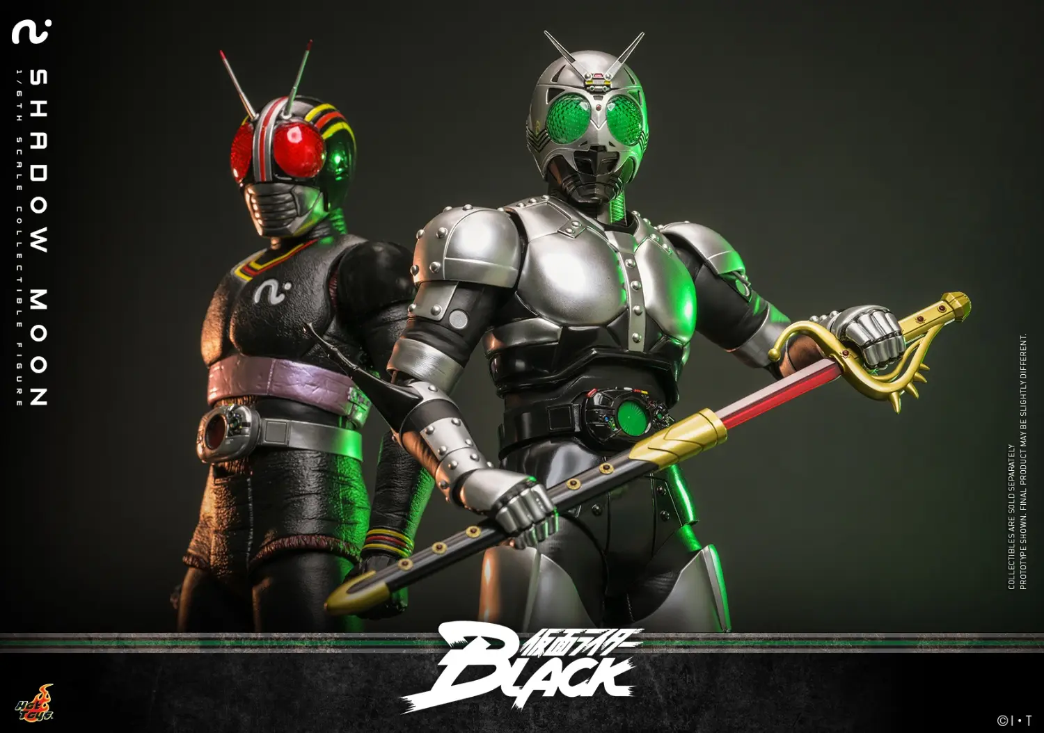 Hottoys -  Kamen Rider Black & Shadow Moon & Battle Hopper 1/6th scale TMS158 TMS159 TMS161 (Licensed) Statue(GK)