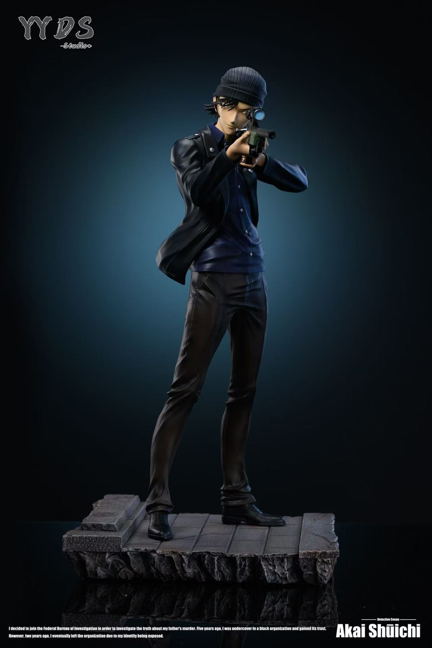 Detective Conan - Gun 004 Akai Shuichi 1/6 scale statue GK, YYDS Studio，pre-sale