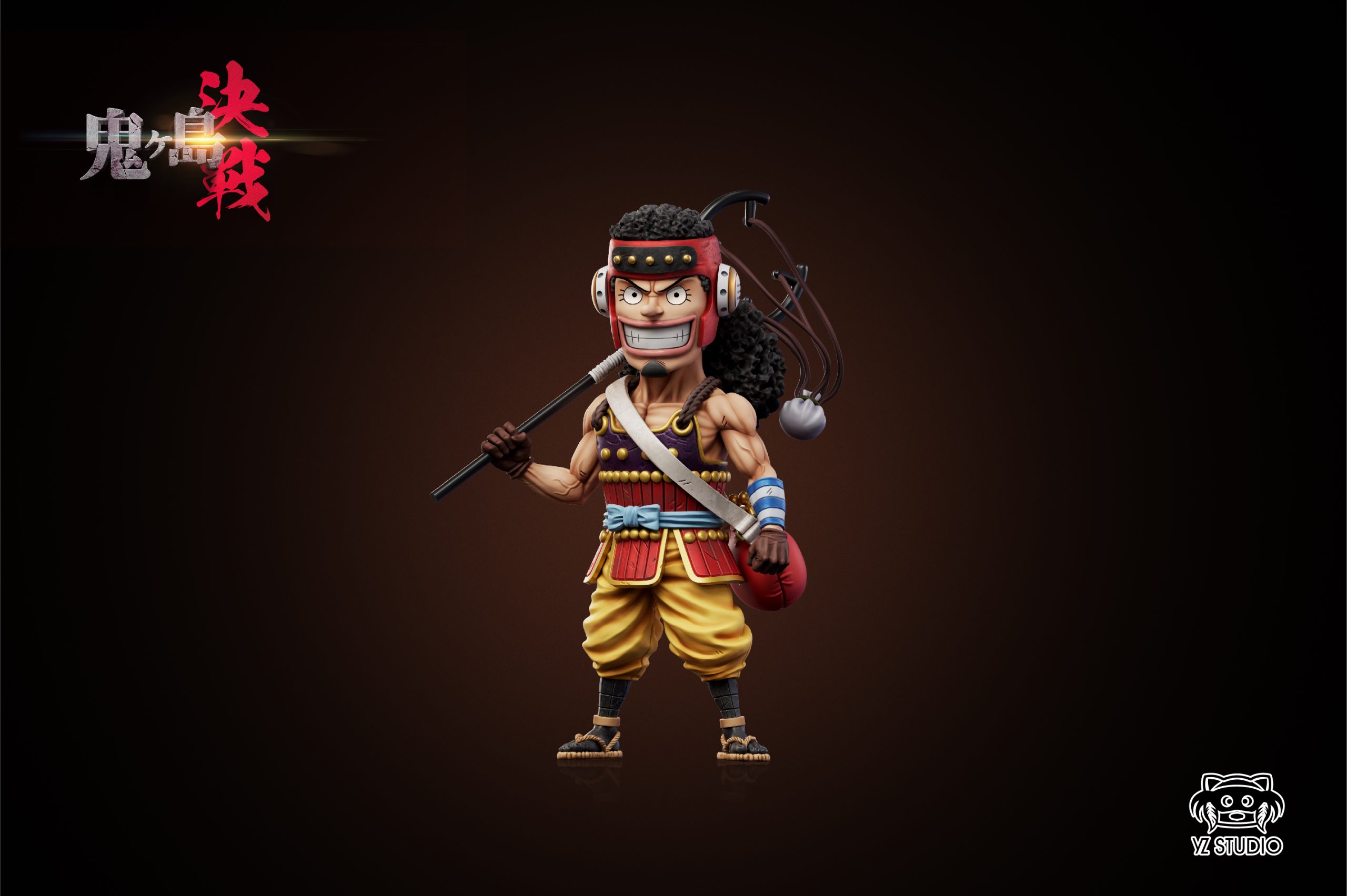 One Piece Battle of Onigashima Series #23 Onigashima Usopp Statue (GK) - YZ Studio