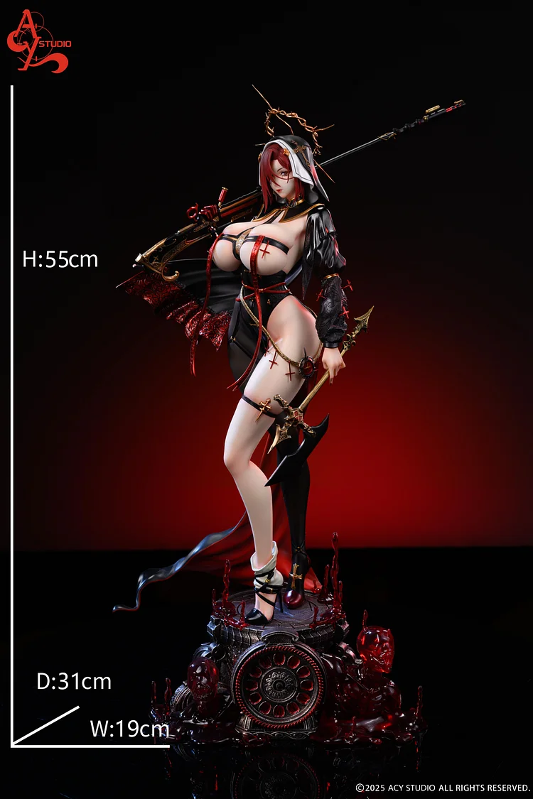 Original Vatican Series Battle Sisters (Authorized) 1/4 Statue (GK)-ACY StudioPre-sale
