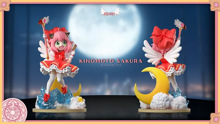 Spy x Family Anya cos Sakura Kinomoto Statue(GK)-RUIN Studio