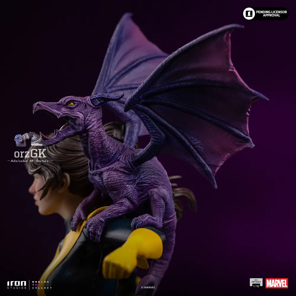 Iron Studio - Statue Kitty Pride X Lockheed - X-Men Comics - BDS Art Scale 1/10 MARCAS146526-10 (Licensed)