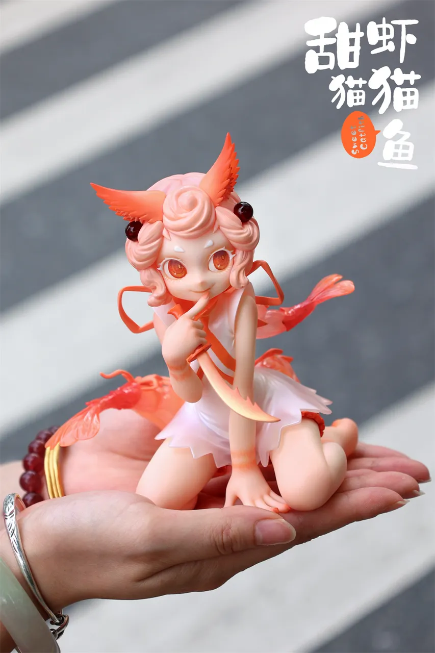 WeArtDoing Studio - Sweet Catfish-Coral Sea X Moonfin (Licensed)Statue 