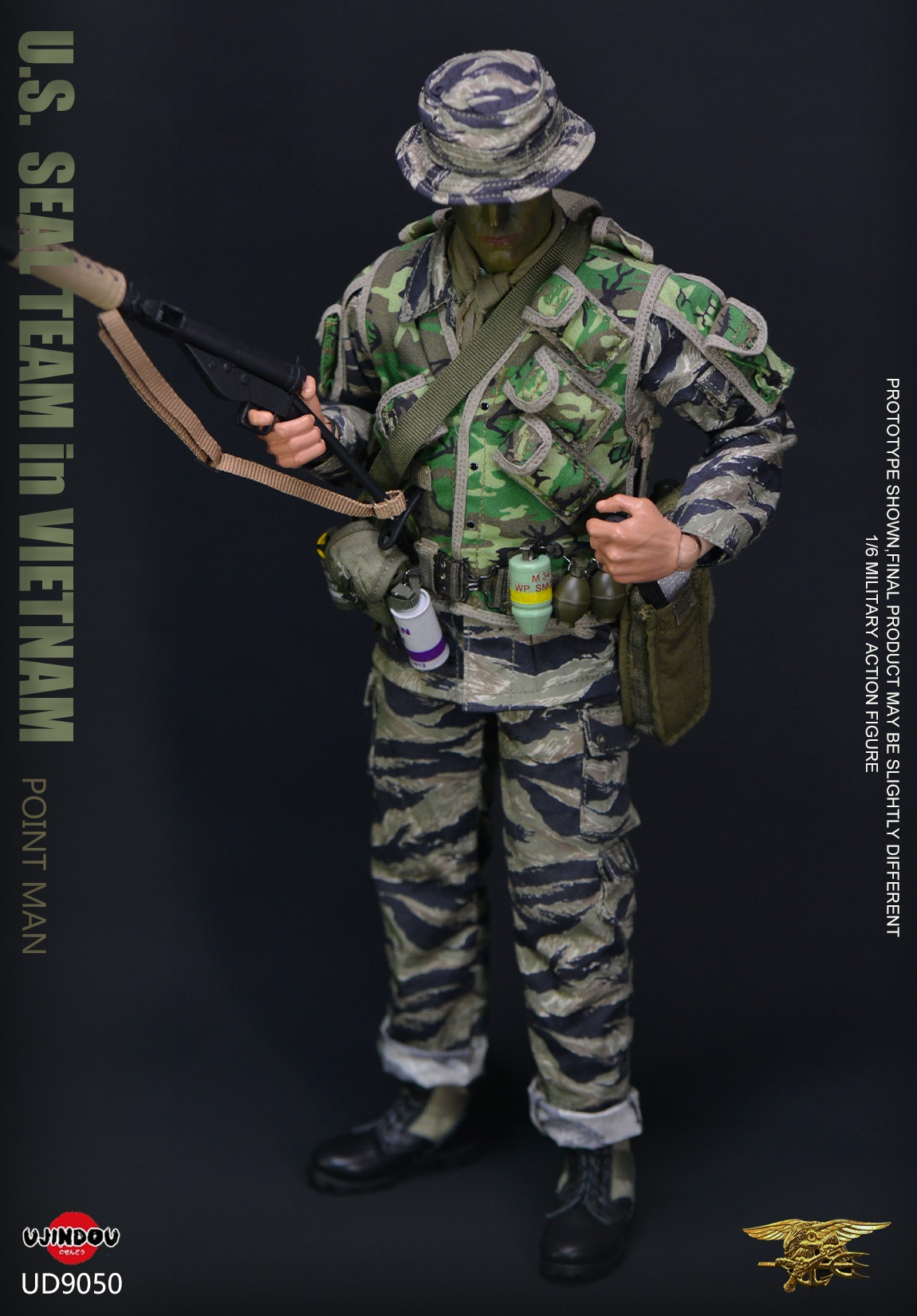  US  SEAL TEAM in Vietnam-POINT MAN UD9050 (Licensed) 1/6 Statue (GK)- UJINDOU