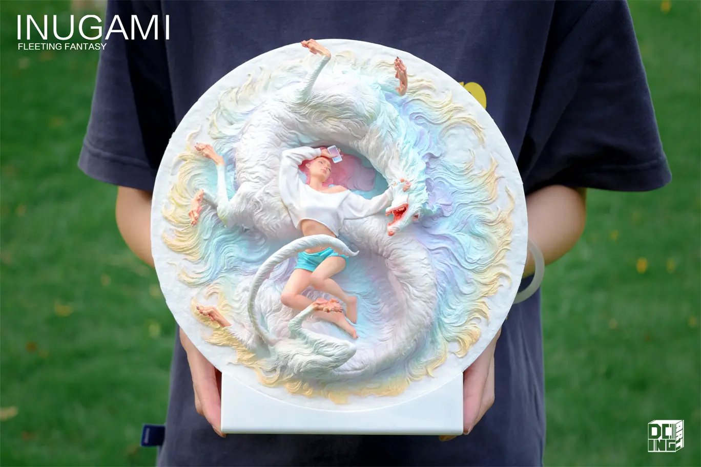 WeArtDoing Studio X PHUC DANG - INUGAMI Dawn Whisper X Fleeting Fantasy Statue (GK)(Licensed)