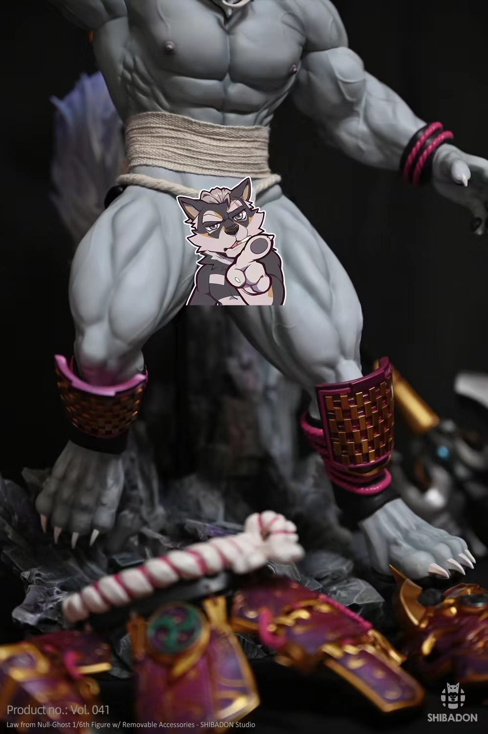 Sdorica Law 1/6 Statue GK（18+MALE）-Shibadon Studio