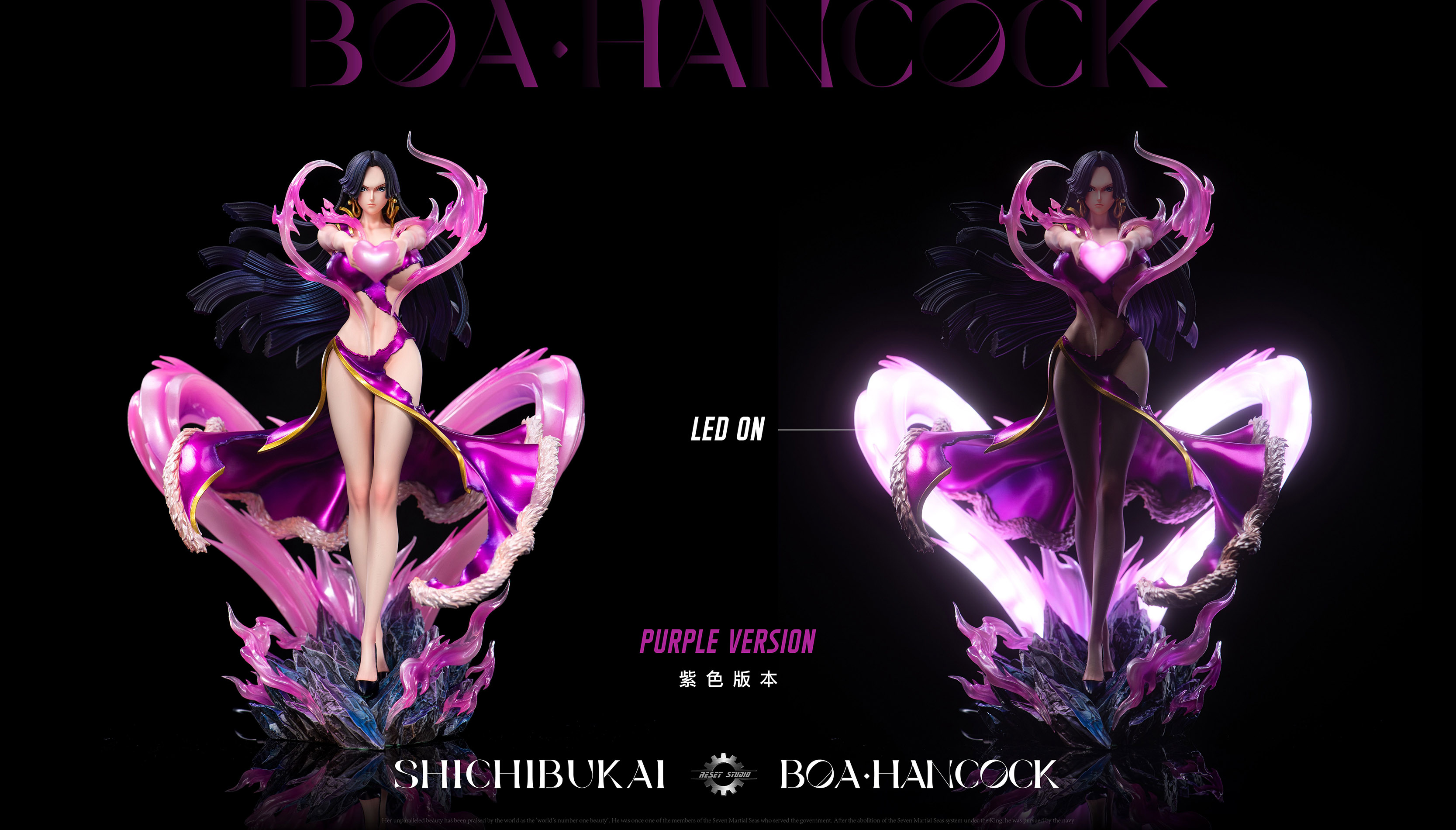 One Piece Torn Clothes Boa Hancock Statue (GK) Figure -Reset Studio Pre-sale