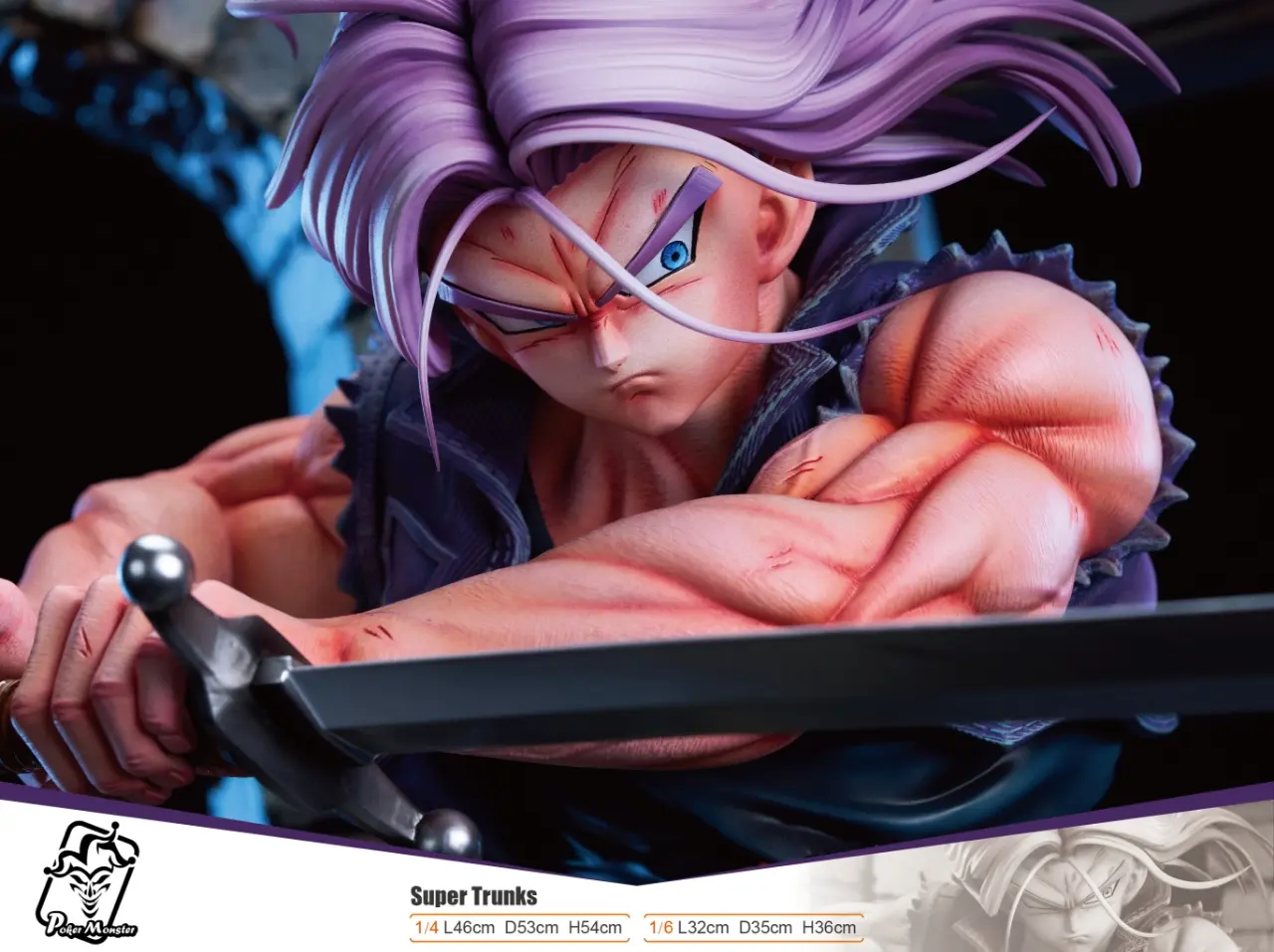 Poker Monster Studio - Dragon Ball Super Trunks Statue(GK)
