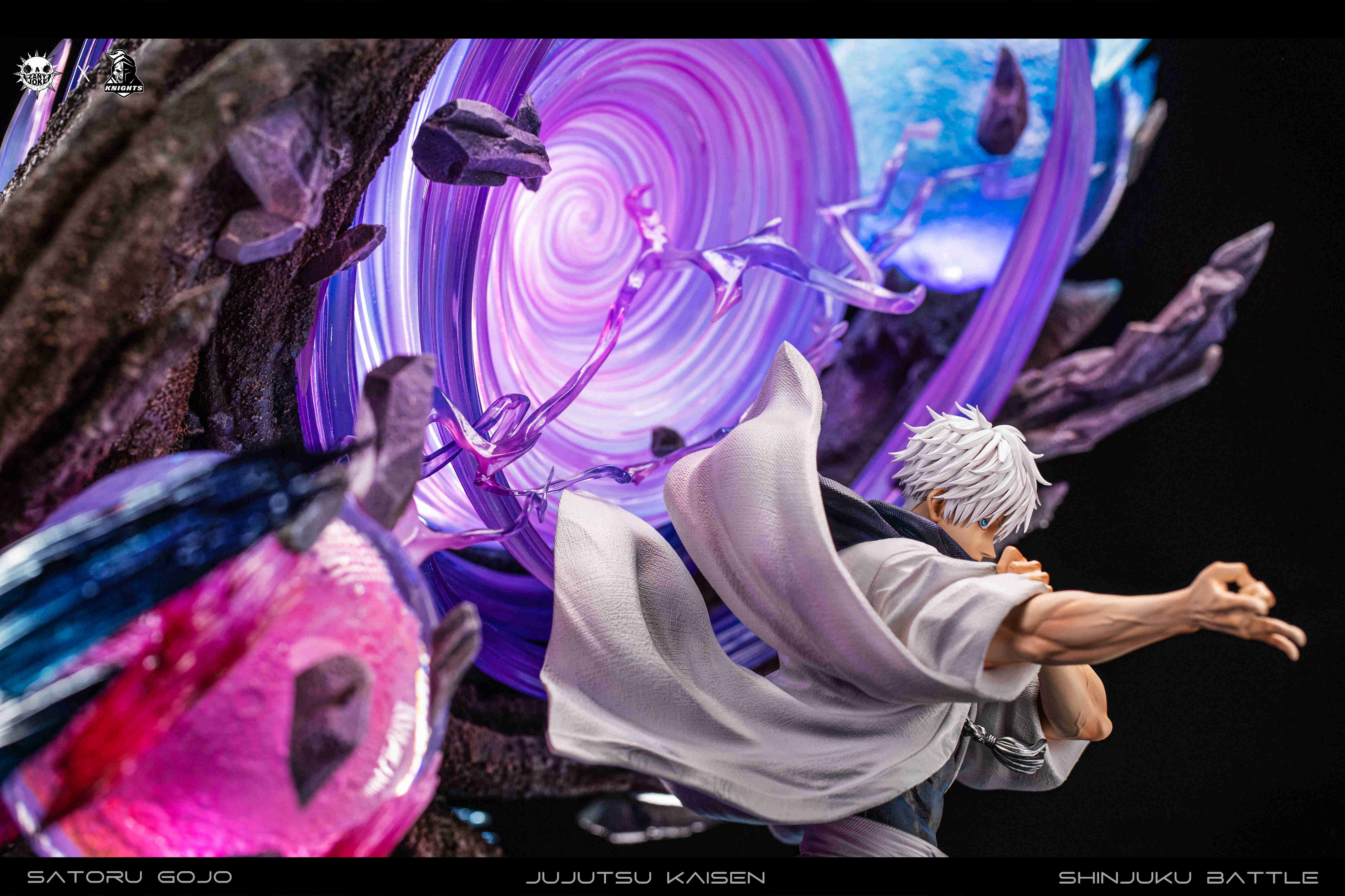 Pre-sale ZanyJoke Knights Alliance Contemporary Strongest Magician Gojo GK Hand-made Statue Model No. S01 ratio 1/6 size height about 65cm width 55cm depth 45cm character height 31cm (GK)-KWII-GK