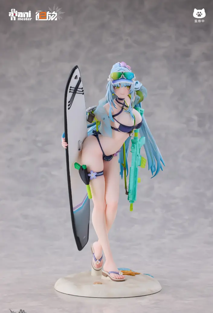 AniMester - Girls Frontline 2: Exilium HK416 Cerulean Breaker Ver 1/7 Figure (Licensed) Statue 