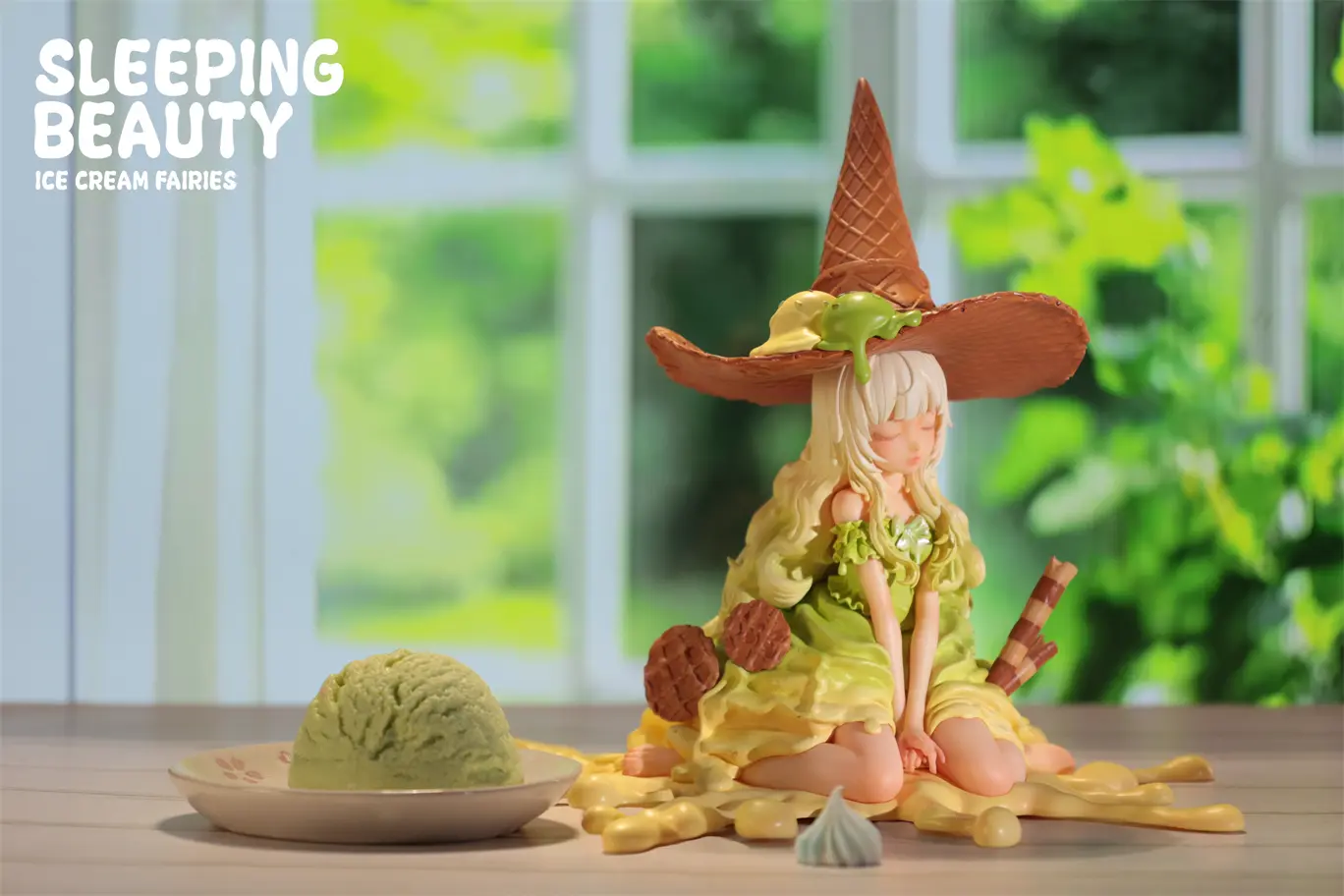 WeArtDoing Studio - Sleeping Beauty-Ice Cream Fairies-Vanilla X Matcha X Chocolate (Licensed)Statue(GK)