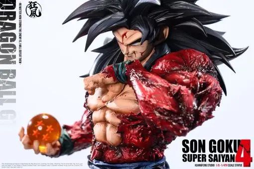 Kuang Feng Studio - Son Goku Super Saiyan Dragon Ball Statue 