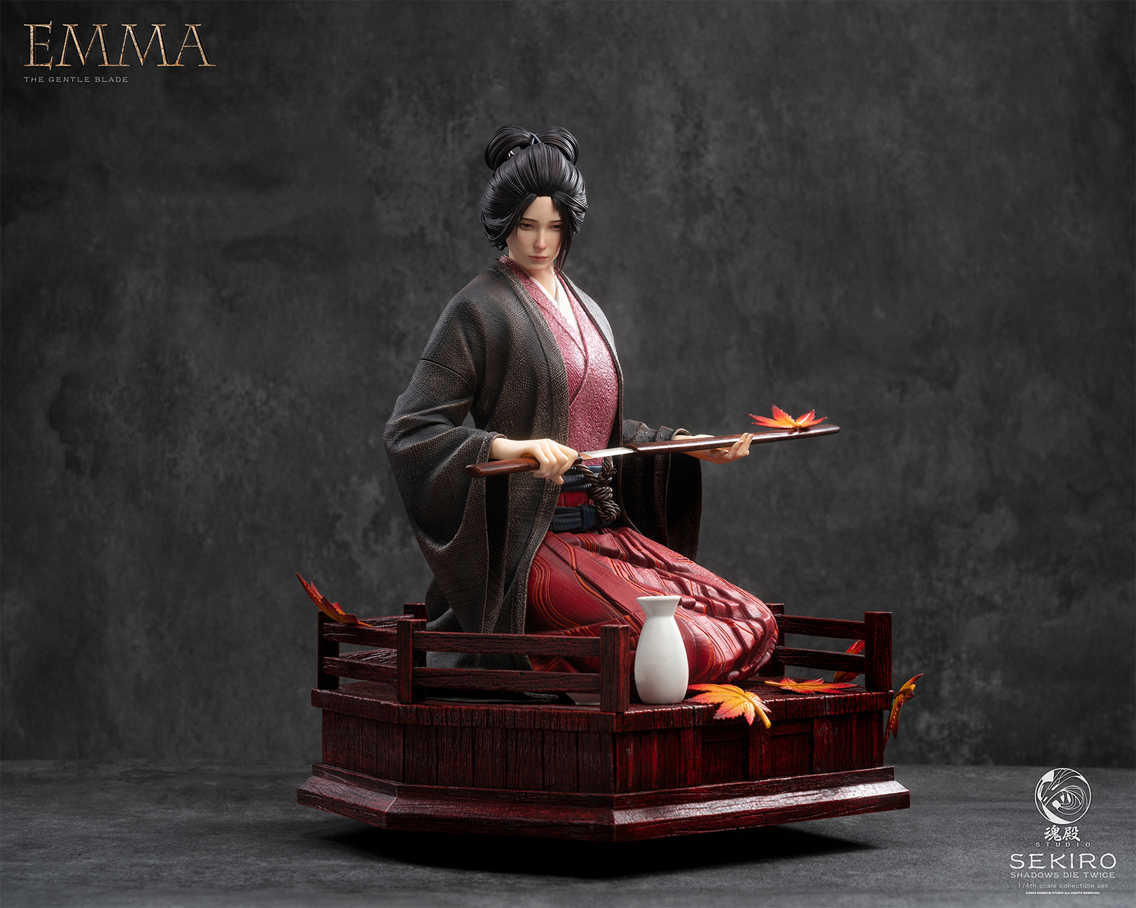 Pre-sale Sekiro Series Gentle Sword Eternal Emma Ratio 1/4 Size Height 38 Width 27 Depth 30 (GK)-KWII-GK