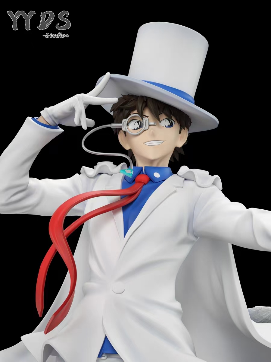 Pre-sale Conan--Kaito Kid [Size]: Length 25CM Width 24CM Height 37CM [Scale] 1/6 (GK)