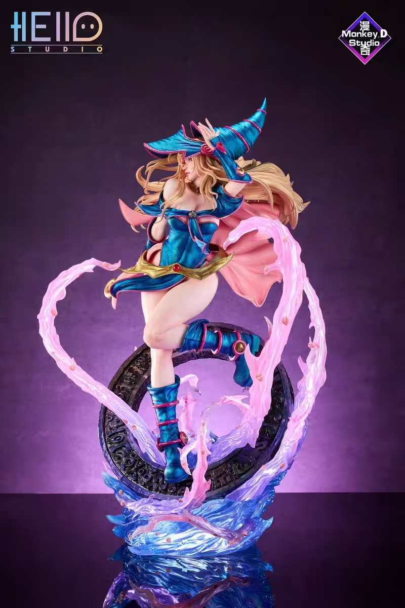 In stock Work Yu-Gi-Oh! - Dark Magician Girl Size Height 55CM Width 40CM Depth 27CM Scale 1/4 (GK)-KWII-GK