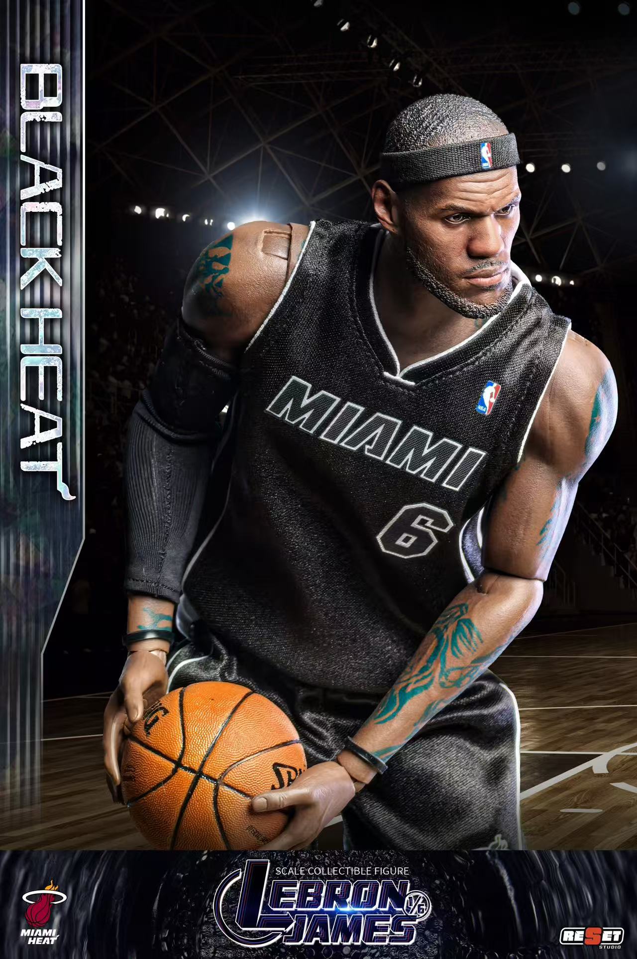 ResetStudio "Moments" series movable eyes Heat James Black Heat suit 1/6 GK pre-sale