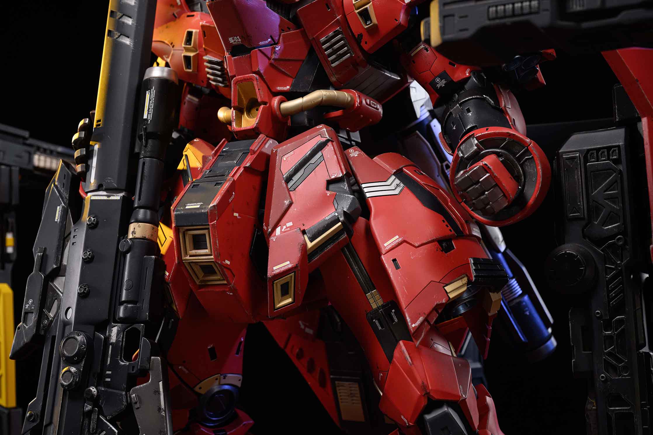 Mecha Era Red Robot, 1/30 Scale Action Figure, JJSD Studio, Soldier Statue GK18+ Pre-sale