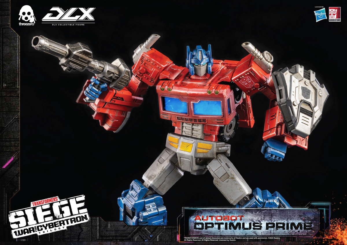 Threezero 10-inch Transformers War for Cybertron DLX Optimus Prime 14+ GK Pre-sale