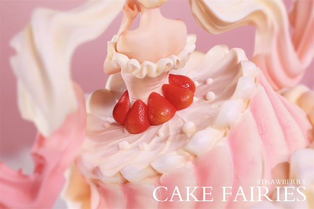 Cake Fairies Strawberry & Matcha (Licensed) Statue(GK)-WeArtDoing Studio