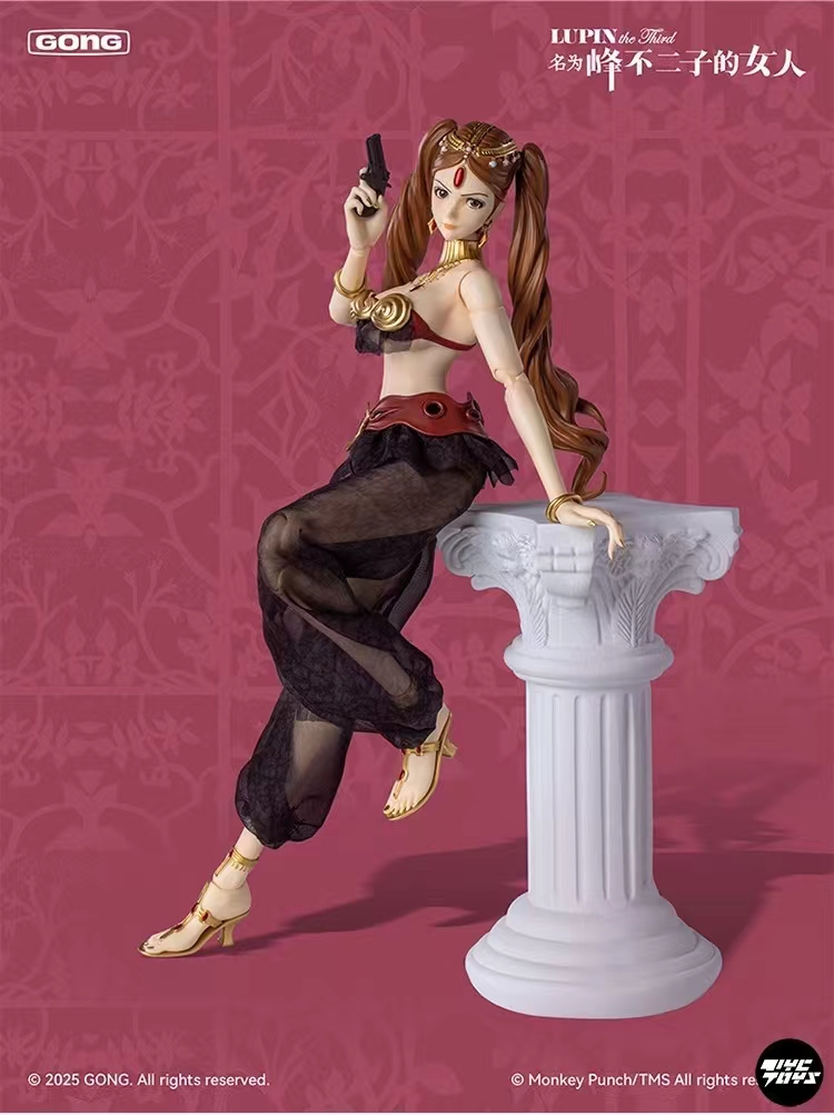 Lupin III Fujiko Mine 1/6 scale (licensed) action figure, soldier,GK