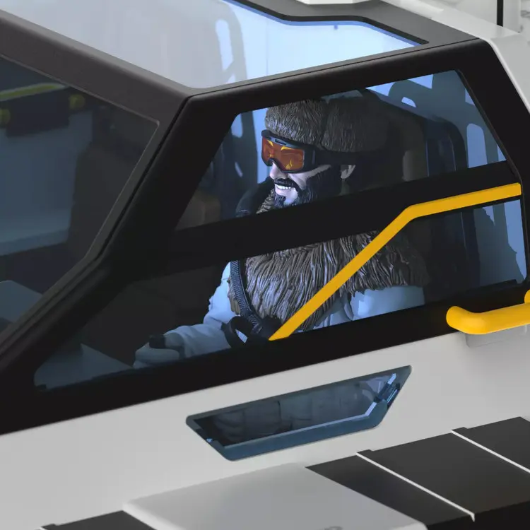 Hasbro Studio - G.I. Joe Classified Series Snow C.A.T. HasLab (Licensed) Statue(GK)