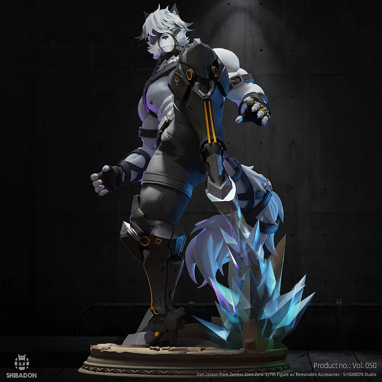 Zenless Zone Zero Von Lycaon Statue GK (Adult 18+)-Shibadon Studio Pre-sale