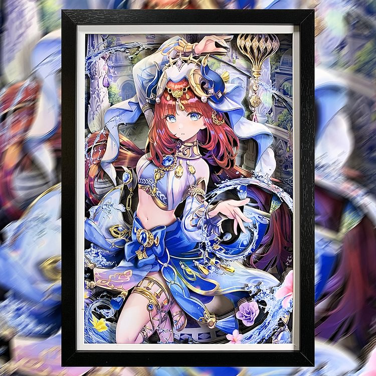  Genshin Impact- Decorative Painting of Nilou Scene，IN-STOCK ， Mystical Art Studio --KWII-GK