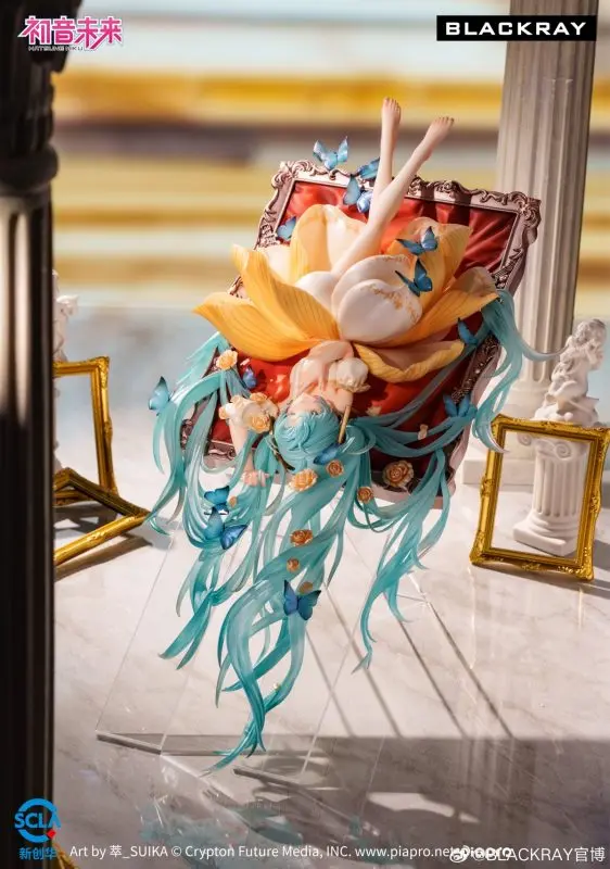 Blackray Enjoy Studio - Vocaloid Hatsune Miku Hua Wai Huixiang 1/7 Figure (Licensed) Statue(GK)