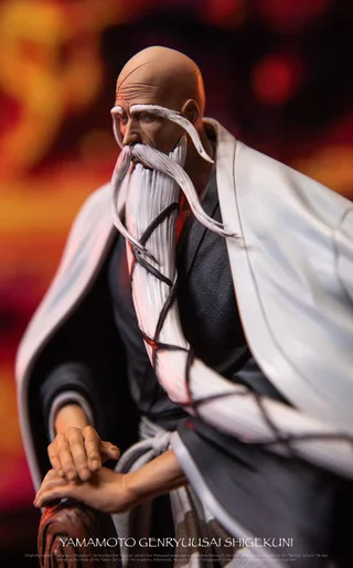 BLEACH-Yamamoto Genryusai Shigekuni with LED 1/6 Statue(GK)-HO Studio Pre-sale
